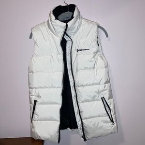 Free country white vest